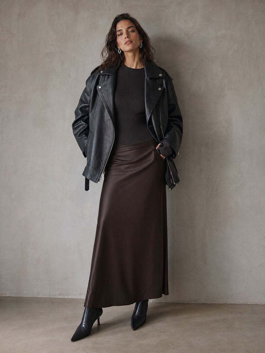 Leather jacket