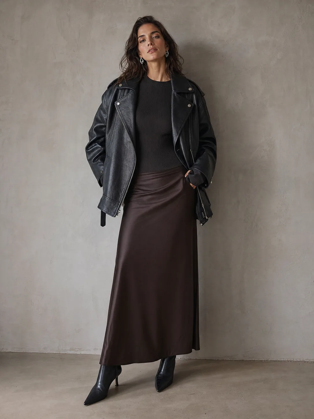Leather jacket