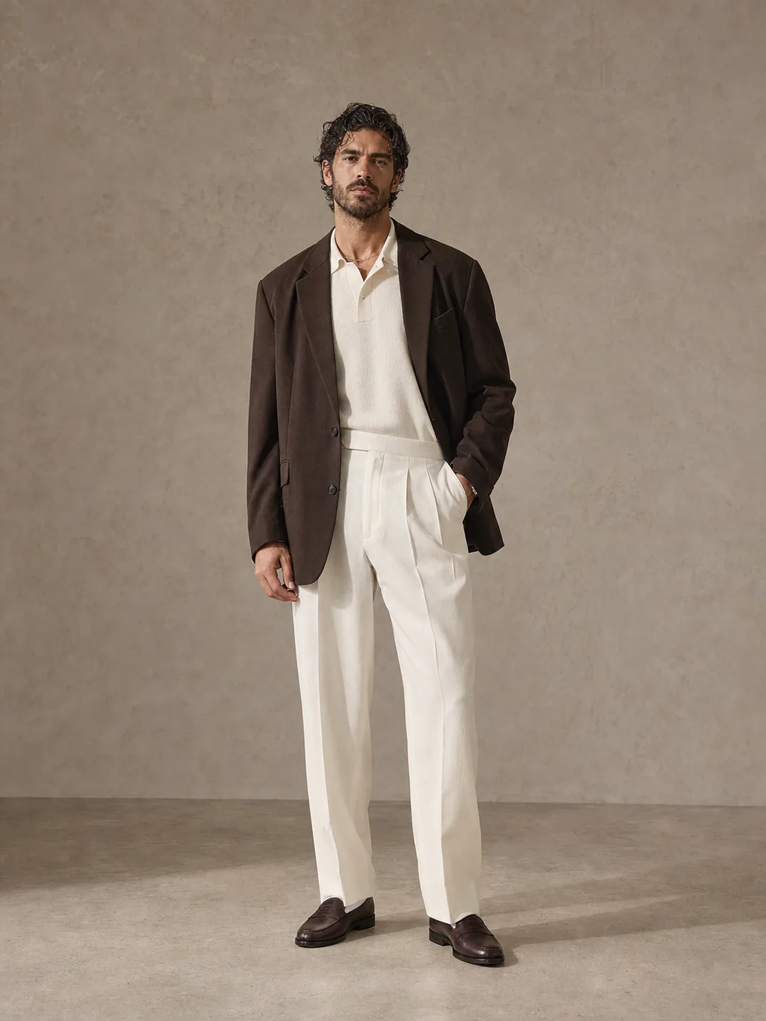 Smart-casual blazer